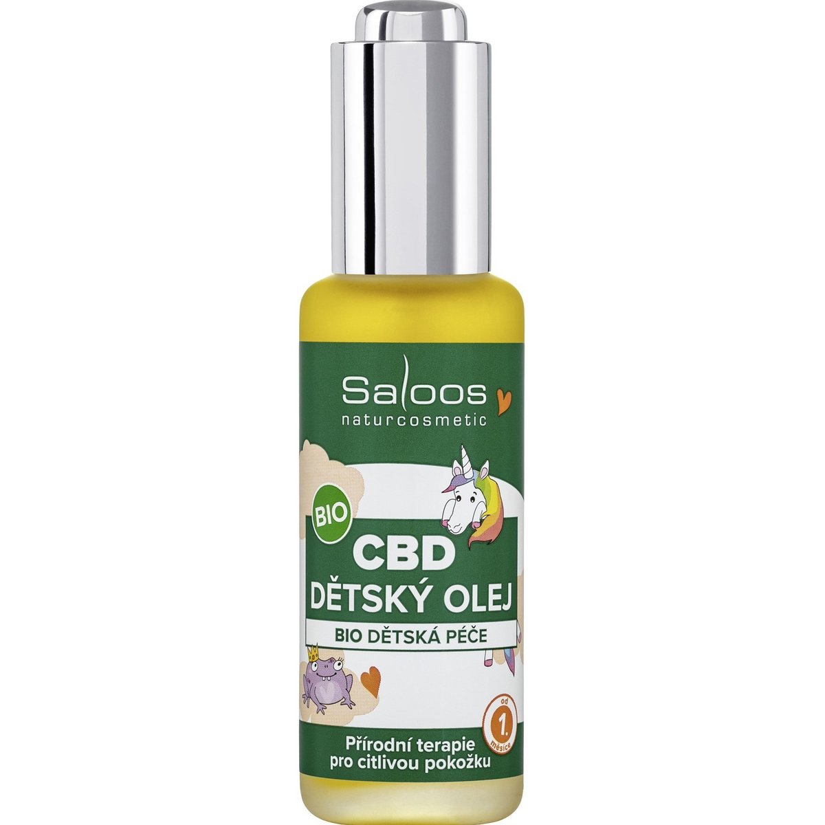 Saloos BIO CBD dětský olej v akci