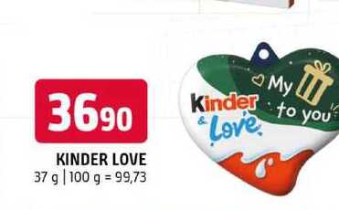 Kinder love 37 g 