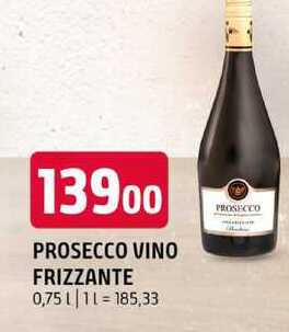 Prosecco vino frizzante 0,75l