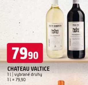 Château Valtice 1l vybrané druhy