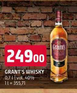 Grant's whisky 700ml