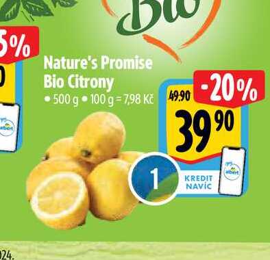   Nature's Promise Bio Citrony 500 g 