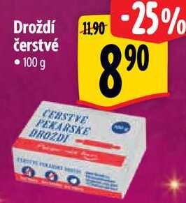 Droždí čerstvé, 100 g 