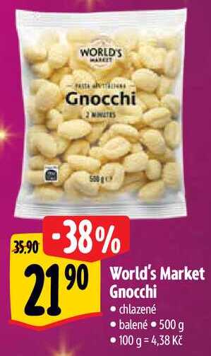 World's Market Gnocchi, 500 g