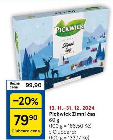 Pickwick Zimní čas, 60 g