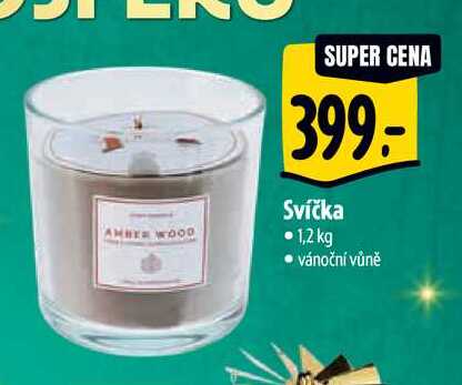   Svíčka • 1,2 kg • vánoční vůně 