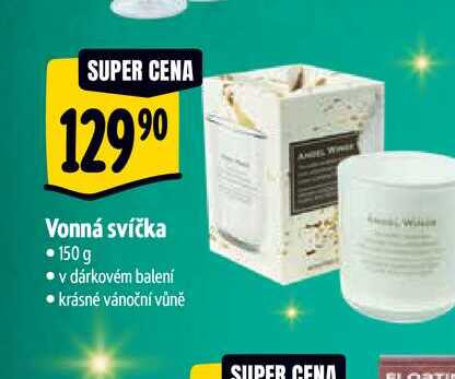  Vonná svíčka • 150 g 