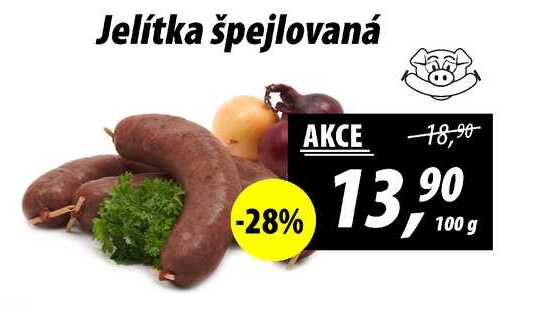 Jelítka špejlovaná, 100 g 