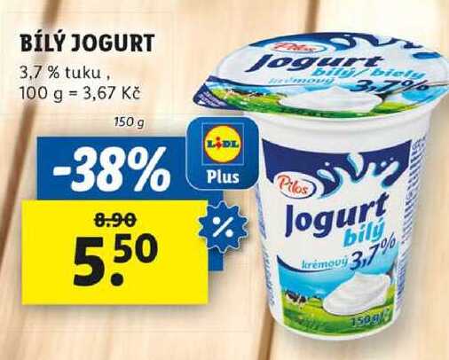 BÍLÝ JOGURT, 150 g