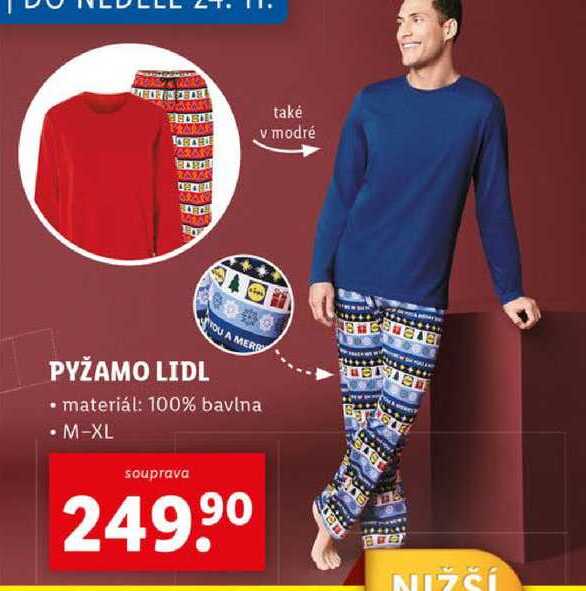 PYŽAMO LIDL