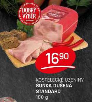 ŠUNKA DUŠENÁ STANDARD 100 g 