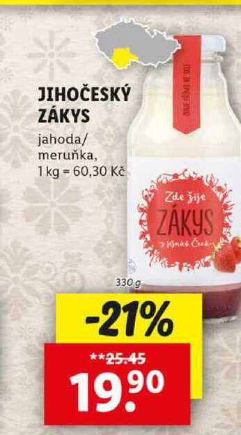 JIHOČESKÝ ZÁKYS, 330 g v akci