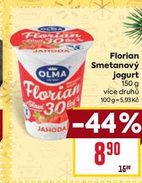 Florian Smetanový jogurt 150 g 