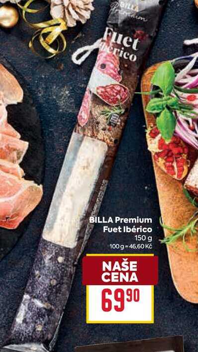 BILLA Premium Fuet Ibérico 150 g 