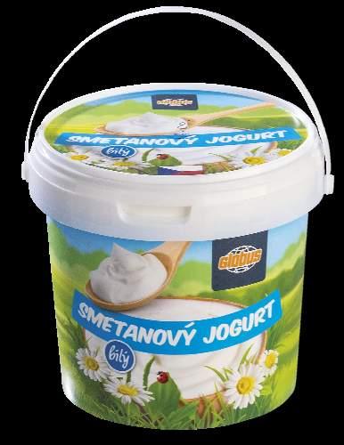 Globus Smetanový jogurt bílý, 1 kg