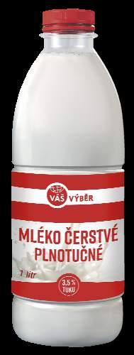 Váš výběr Mléko čerstvé, 1 l