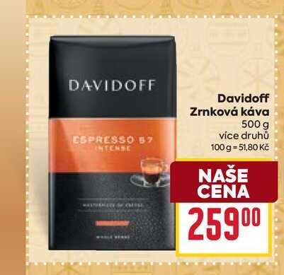 Davidoff Zrnková káva 500 g  v akci