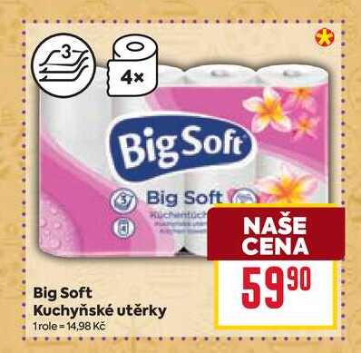 Big Soft Kuchyňské utěrky 