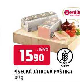 Písecká Játrová paštika 100g