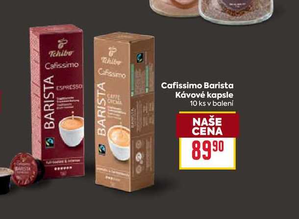 Cafissimo Barista Κάνονέ kapsle 10 ks v balení 