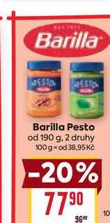 Barilla Pesto od 190 g