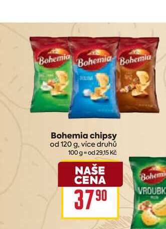 Bohemia chipsy od 120 g