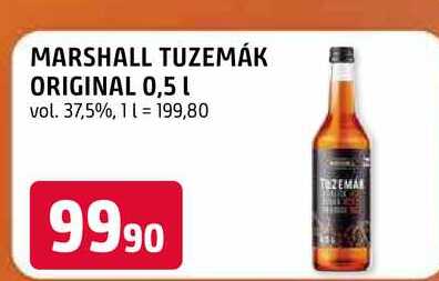 Marshall Tuzemák original 0,5l 