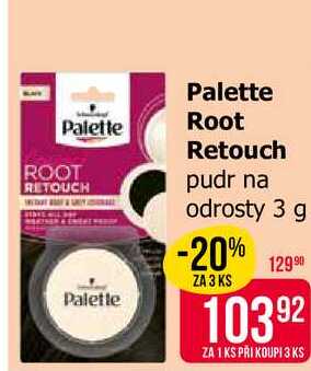 Palette Root Retouch pudr na odrosty 3 g 