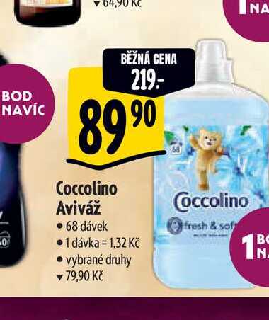   Coccolino Aviváž • 68 dávek  