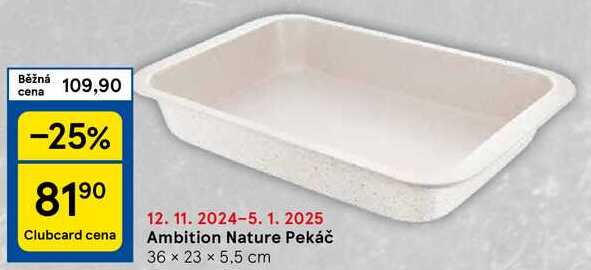 Ambition Nature Pekáč 36 × 23 × 5,5 cm 