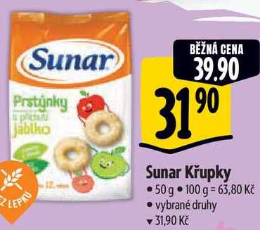 Sunar Křupky, 50 g  