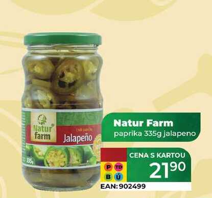 Natur Farm paprika 335g jalapeno  