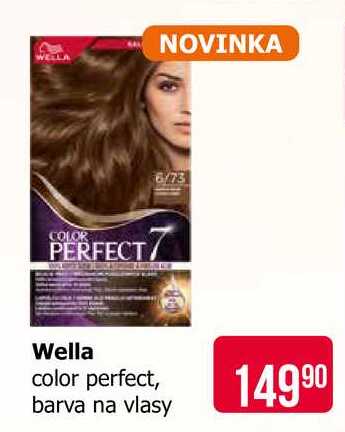 Wella 6/73 color perfect, barva na vlasy 