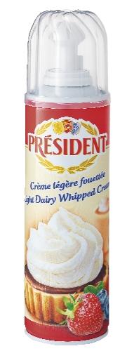 Président šlehačka ve spreji, 250 g