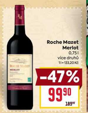 Roche Mazet Merlot 0,75l