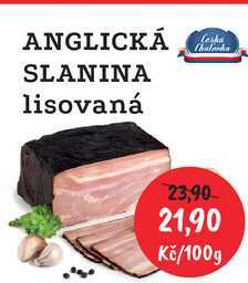 ANGLICKÁ SLANINA lisovaná 100g  