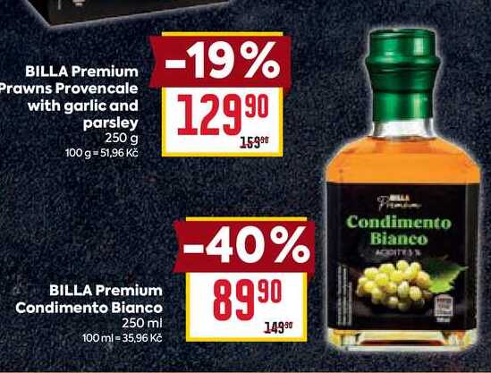 BILLA Premium Condimento Bianco 250 ml