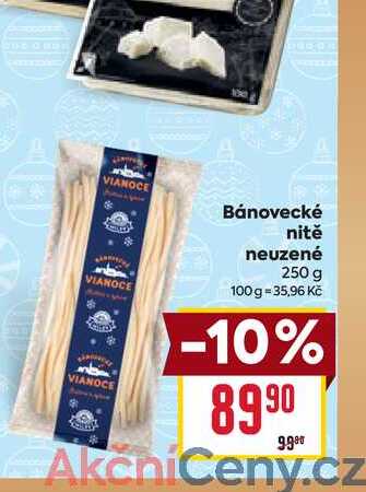 Bánovecké nitě neuzené 250 g 