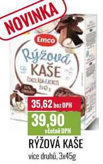 RÝŽOVÁ KAŠE 3x45g 