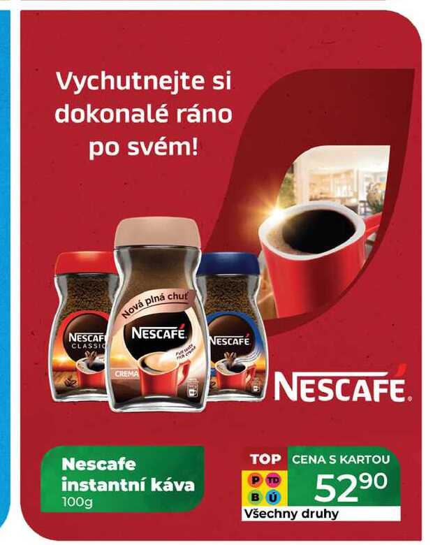 Nescafe instantní káva 100g  