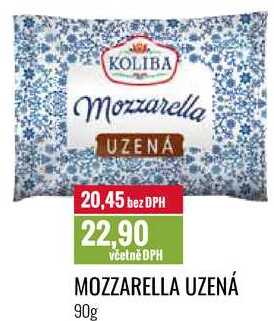 MOZZARELLA UZENÁ 90g 