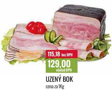 UZENÝ BOK cena za 1Kg 