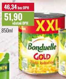 Bonduelle GOLD 850ml