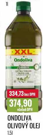 ONDOLIVA OLIVOVÝ OLEJ 1,5l