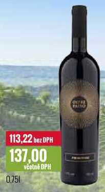 Oltre Piano Primitivo 0,75l 