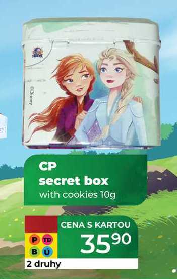 CP secret box with cookies 10g  