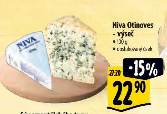   Niva Otinoves - výseč • 100 g 