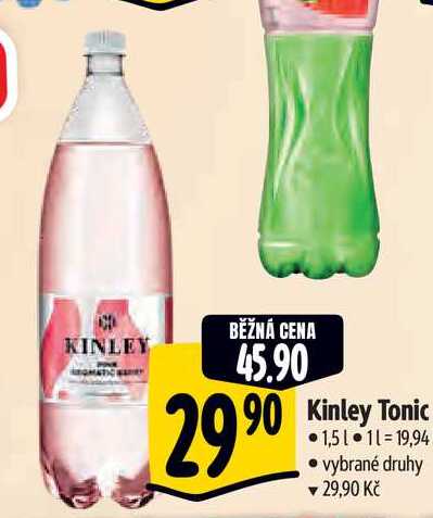   Kinley Tonic  1,5 l