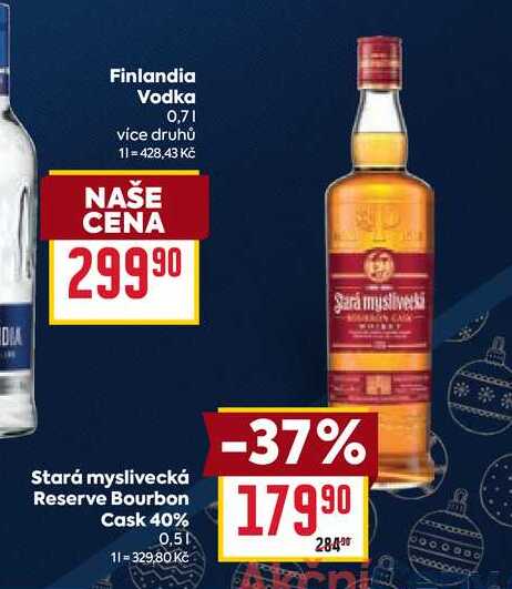 Stará myslivecká Reserve Bourbon Cask 40% 0,5l