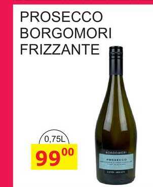 PROSECCO BORGOMORI FRIZZANTE 0,75L 